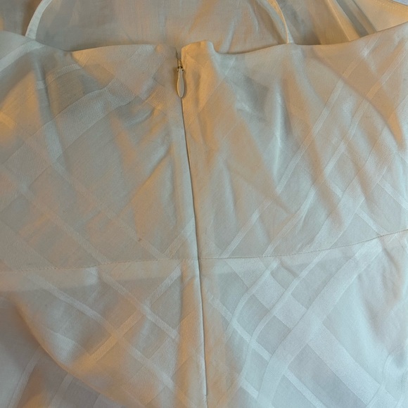 Theory Amalay Top in Sheer Plaid - Picture 7 of 10